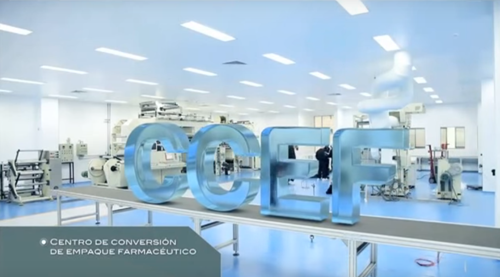 Inauguración del Concepto de Producción: “Centro de Conversión de Empaque Farmacéutico” (CCEF).